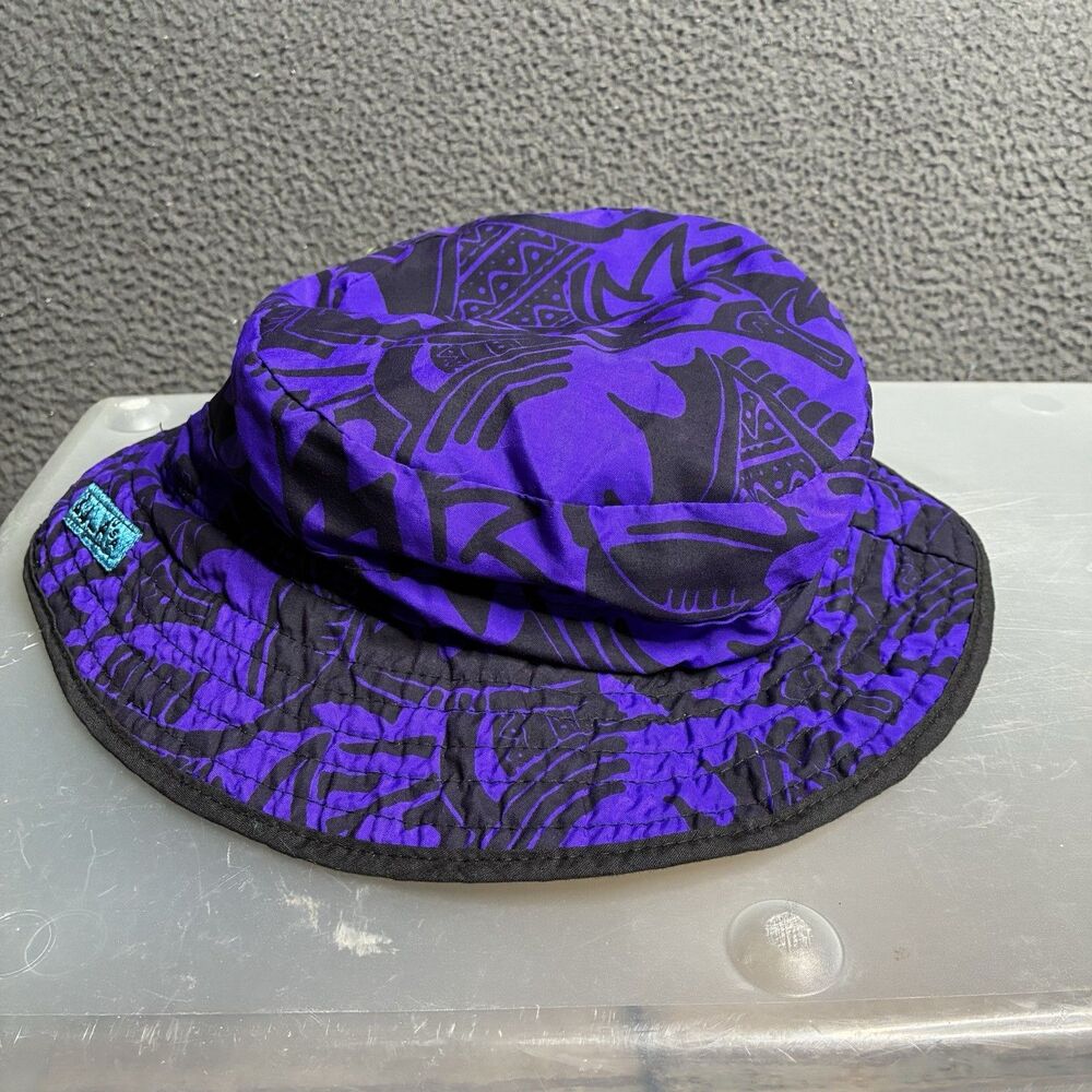 Vintage Bula Wool Ski Snowboarding Warm Colorful Bucket Hat  - Made in USA - Picture 3 of 10
